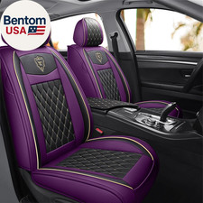 Car Seat Covers Full Set, Super Luxurious Heavy Universal Duty Waterproof Leathe