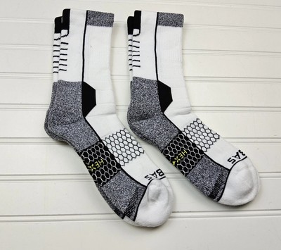 Bombas Hex-Tec Athletic Crew Socks Lot Of 2 Pairs Size M