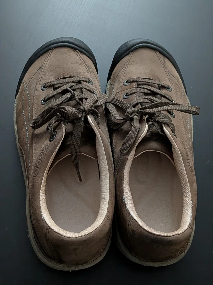 Keen Toyah Leather Hiking Trail Running Walking Shoes Women's 53001-SLBK Size 8 - Image 4 of 4