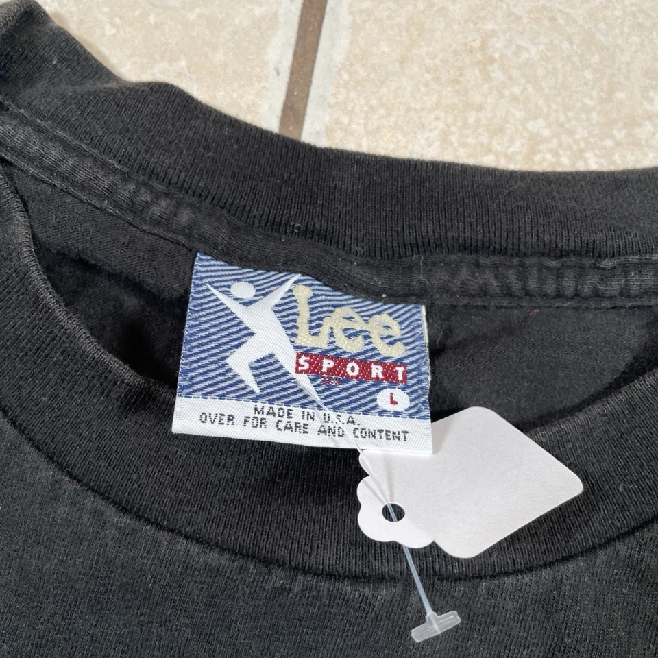 Vintage 90s 1996 Chicago White Sox Baseball Tee POV T Shirt Large Lee Sport USA - Image 2 of 4