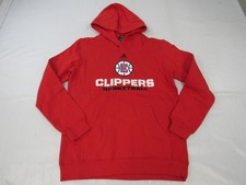 New Los Angeles Clippers YOUTH Size L 14/16 Red Hoodie