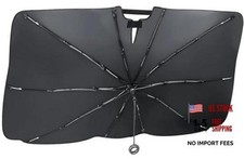 Windshield Sun Shade Umbrella, Foldable Car Umbrella Sunshade with UV Block
