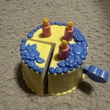 Fisher Price My Sweet Kitchens Big Wishes Birthday Cake W Candles Play Food Toy