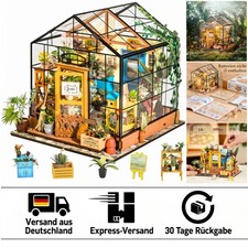 3D Holzpuzzle Miniatur Haus Bausatz – Ideal für Erwachsene und Kinder ab 14