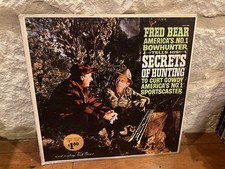 Fred Bear America's No. 1 Bowhunter - Secrets of Hunting RARE VINTAGE LP ALBUM