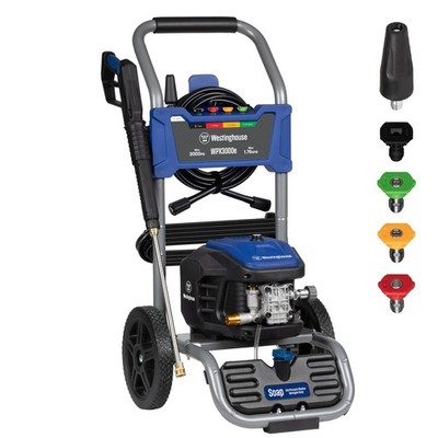 Westinghouse WPX3000e Electric Pressure Washer 3000 Max PSI and 1.76 Max GPM