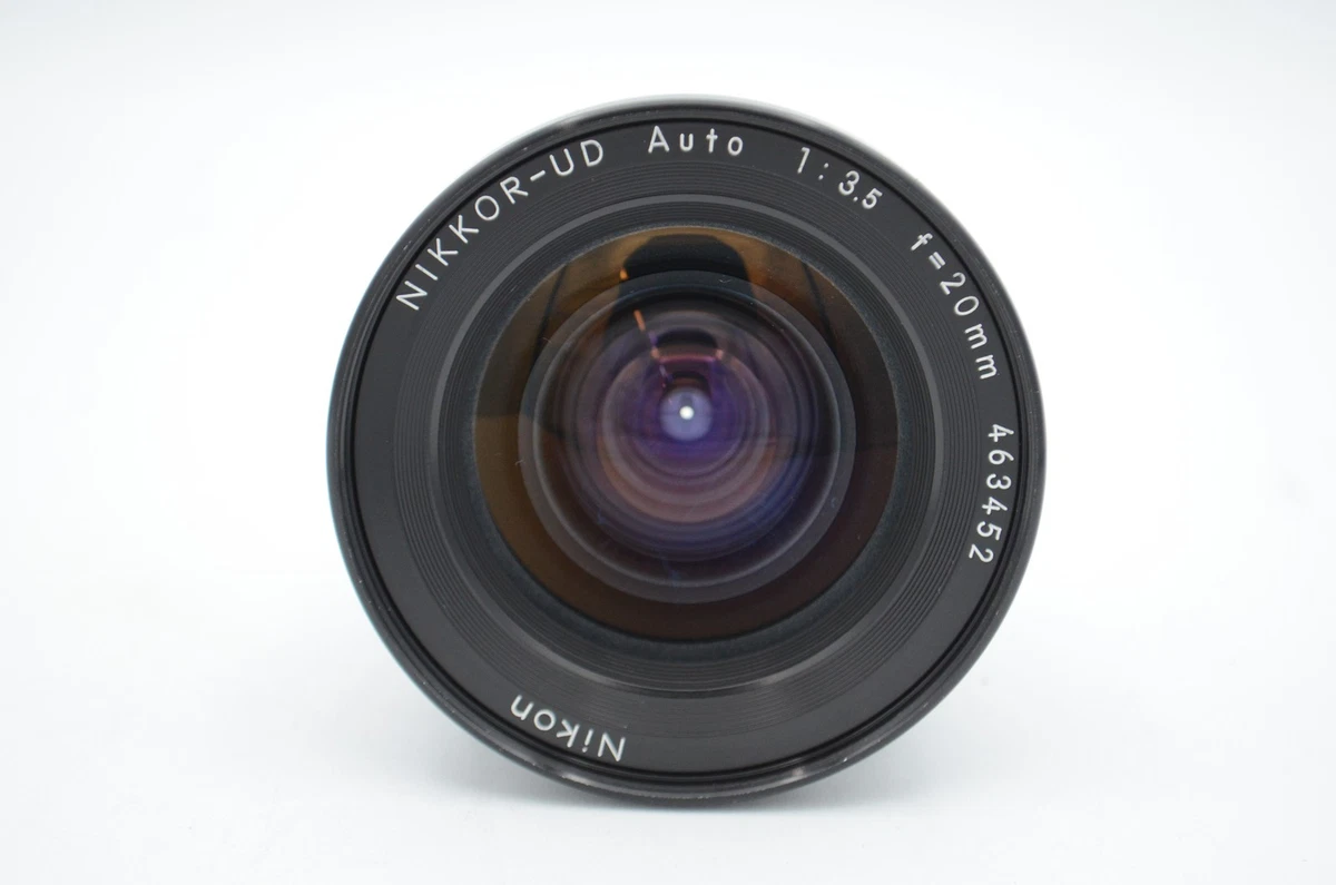 ニコン NIKKOR 20mm f/3.5 美品 Nikon NIKKOR f/3.5 Camera Lenses 20mm Focal for sale - eBay