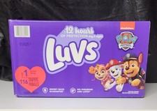 Luvs Pro Level Diapers Size 1, 116 ea