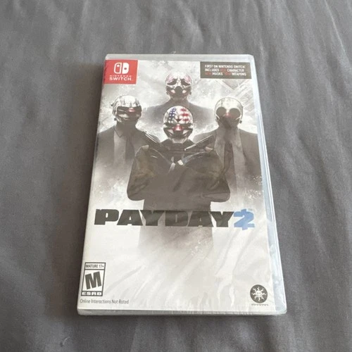 Payday 2 (Nintendo Switch) BRAND NEW FACTORY SELAED