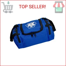 Dixie EMS Dixigear Empty First Responder II Bag 10.5" x 5" x 8" - Blue