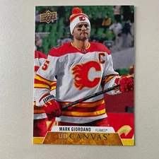 2020 Upper Deck Series 1 #C13 Mark Giordano UD Canvas 