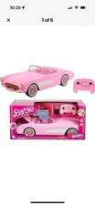 Hot Wheels RC Barbie Corvette Remote Control Car from Barbie: The Movie