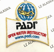 OPEN WATER INSTRUCTOR PATCH PADI PROFESSIONAL ASSOC. of DIVE INSTRUCTORS EMS3