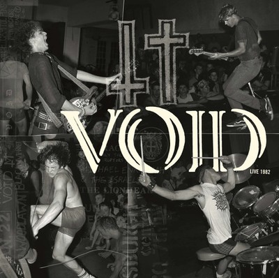 Void - Live 1982 CLEAR COLORED  Vinyl LP + BONUS 40-Page Void Zine Bundle NEW