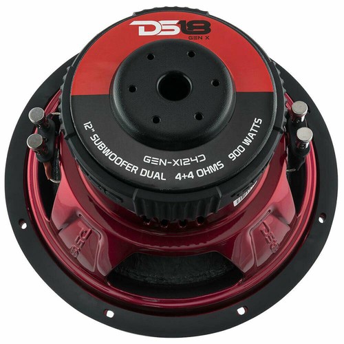 (2) DS18® GEN-X124D 12" GEN-X CAR SUB WOOFERS 4 OHM DVC SUBS SUBWOOFER *PAIR* 🔊 - 第 2/4 張圖片