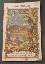 1920 German Children’s Book Sallahs Christnacht Illustrated Missionary Story
