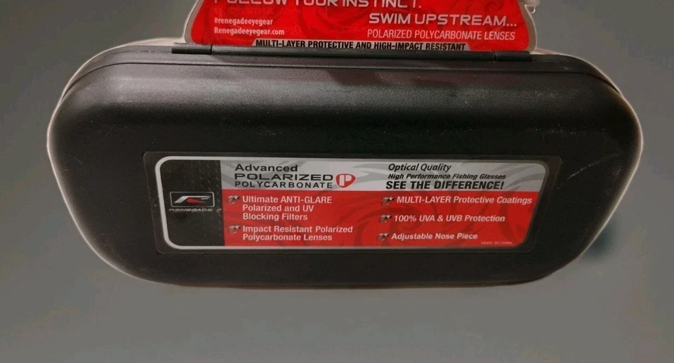 Gafas de pesca Renegade polarizadas de policarbonato de calidad óptica de alto rendimiento Foto 3 de 4