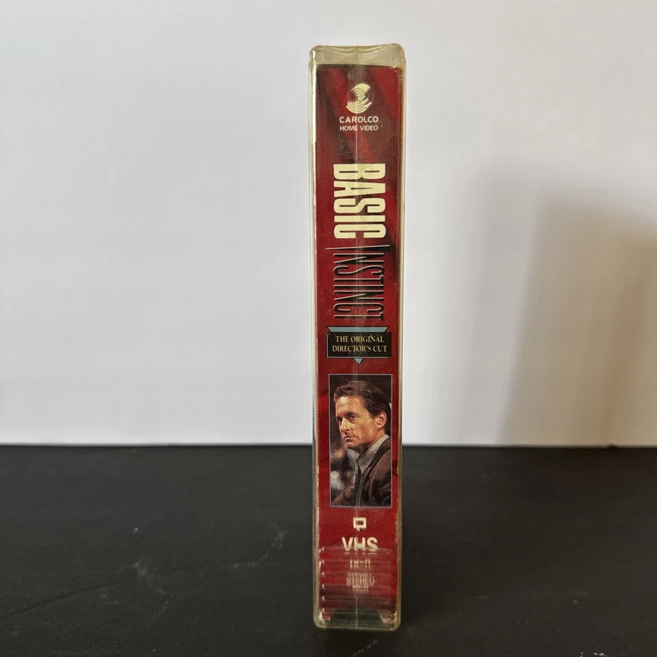 Signed by Michael Douglas Basic Instinct (VHS, 1997, Original Directors Cut) - Image 2 of 4