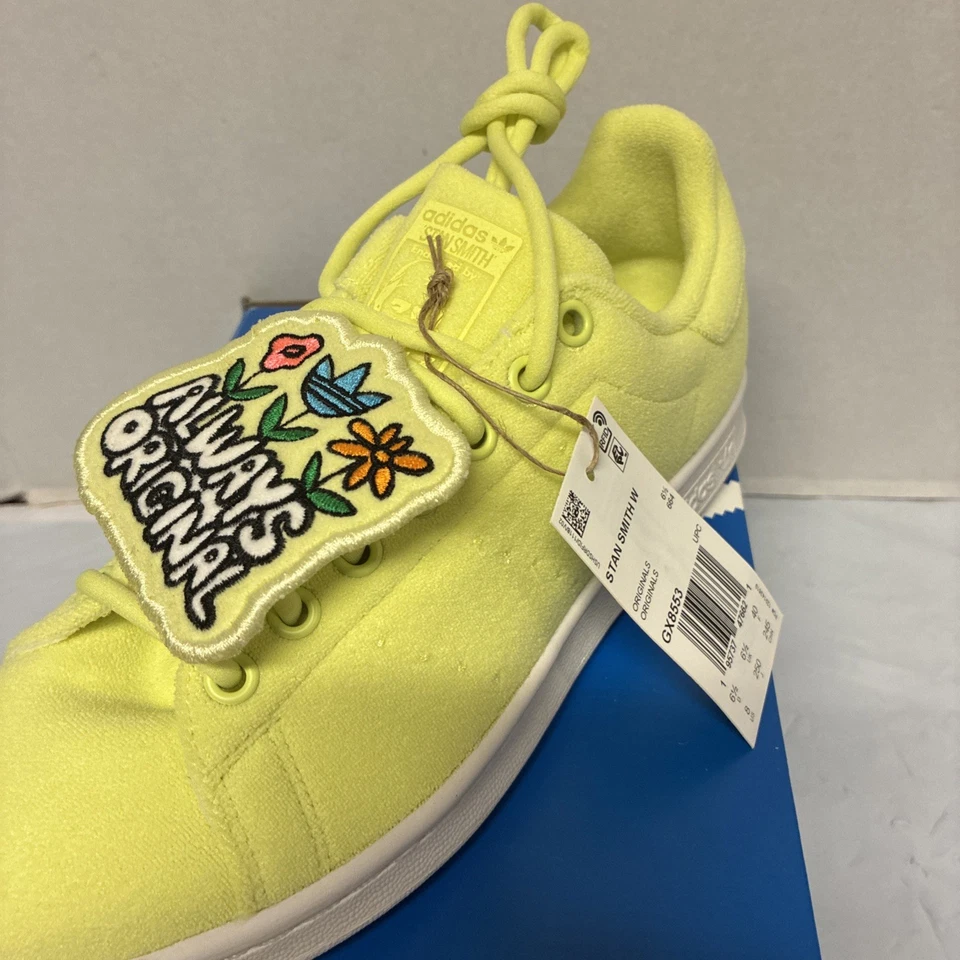 Adidas Stan Smith W Yellow Women’s Size 8 - Image 2 of 4