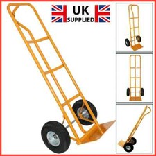 300Kg Sack Truck Heavy Duty Hand Two Wheel Commercial Trolley Tyre Barrow Load