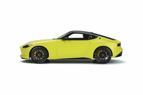 Nissan Z Proto 2021 Amarillo Modelo De Coche 1:18 GT Spirit - Imagen 3 de 9