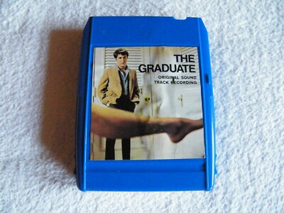 THE GRADUATE- Original Soundtrack - 8-TRACK COLUMBIA - 1968 PAUL SIMON GARFUNKEL