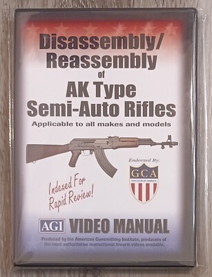 AGI Disassembly/ Reassembly of AK Type Semi Auto Rifles DVD Course # 7054