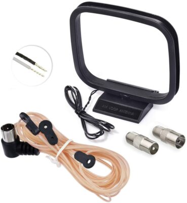 FM & AM Loop Antenna For Pioneer Yamaha Indoor Bluetooth Home