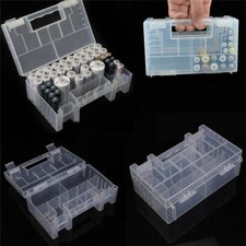 Plastic Battery Box Storage Case Holder Organizer for AA AAA Batteries Portable