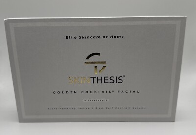 SKINTHESIS Golden Cocktail Facial ~ Micro-Needling Device + 8 Stem Cell Serums
