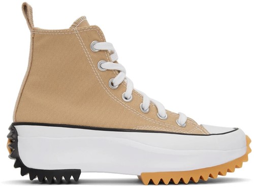 platform tan converse
