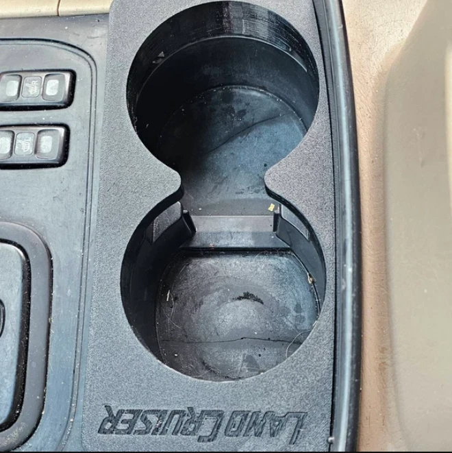 Adaptador de inserción portavasos Toyota Land Cruiser serie 100, Lexus LX470 Foto 2 de 4