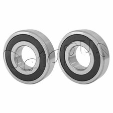 KOB 2 Pcs Premium R12 2RS Rubber Sealed Deep Groove Ball Bearing 3/4x1-5/8x7/16