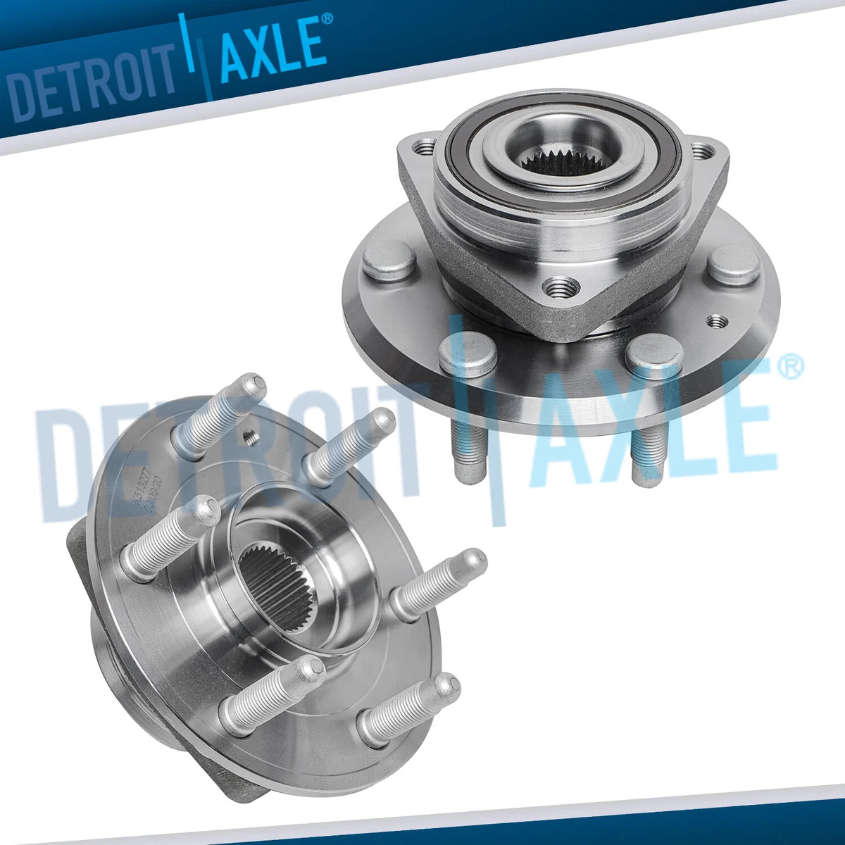 Pair(2) Front Or Rear Wheel Bearing Hubs For Chevy Traverse Enclave GMC Acadia - Foto 5