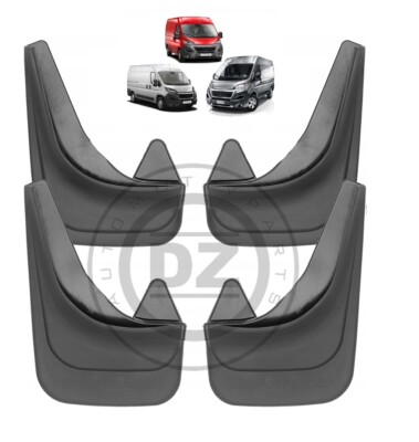4x Mud Flaps Front+Rear Left+Right for Fiat Ducato