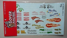 NAME IT  1:24 1:25 GOFER RACING DECALS CAR MODEL ACCESSORY 11037