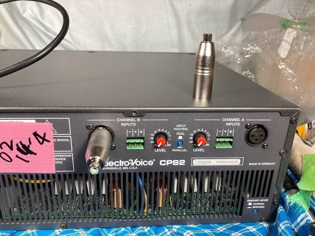 EV Elevoy Electro Voice CPS2 Dynacord Germany OEM fully EV Elevoy Electro Voice CPS2 Dynacord Germany OEM fully