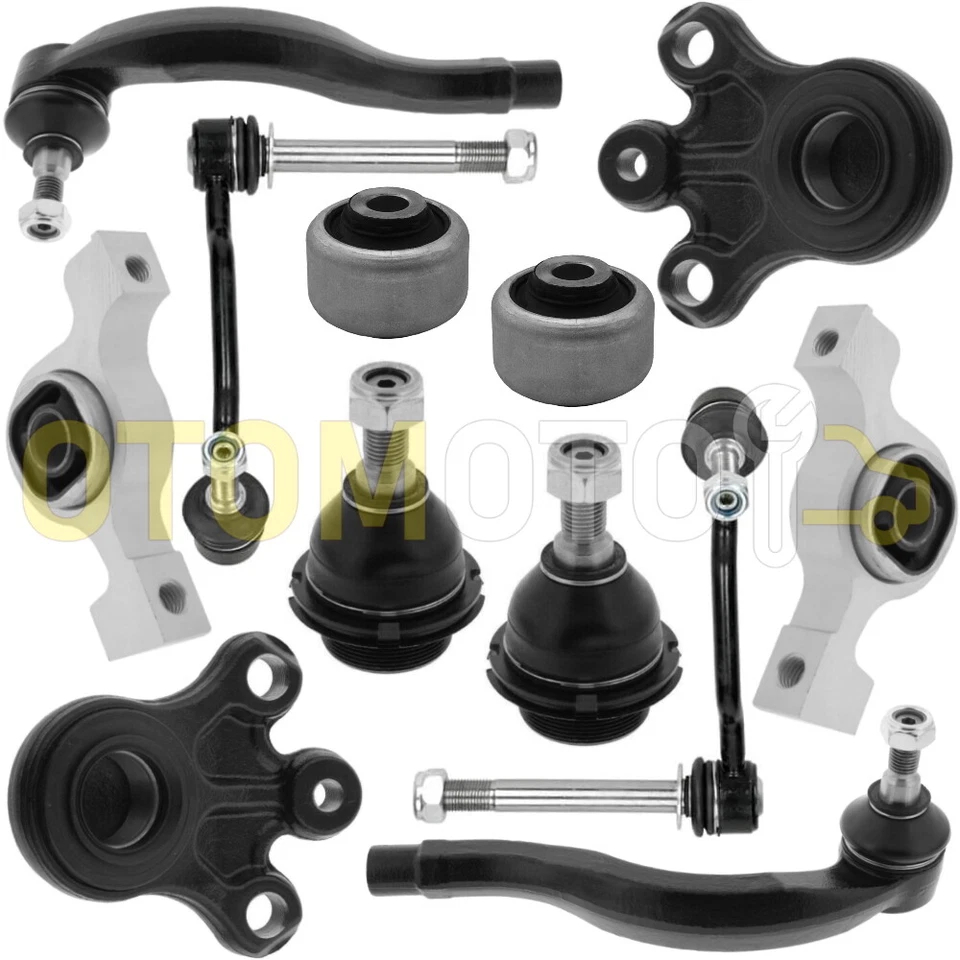 PEUGEOT 407 508 SILENT BLOC SUSPENSION ROTULE BIELLETTE BARRE STAB ESSIEU AVANT