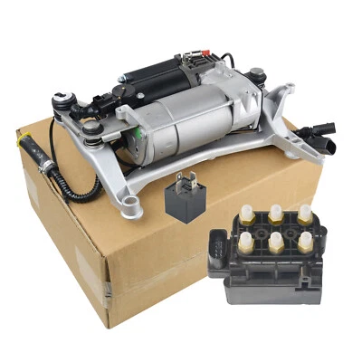 OE-QUALITÄT Luftfederung Kompressor Komplett Für VW Touareg 7LA 7L6 7L7 2002-2010 7L0616007