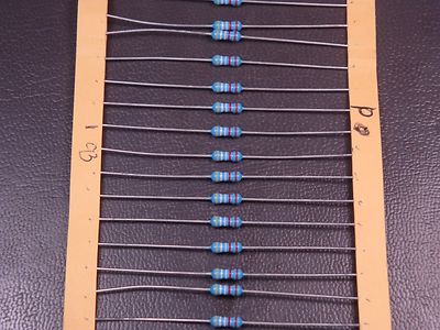 Lot of 50 MFR-25FRF-49K9 Yageo Metal Film Resistor 49.9k Ohm 250mW 1/4W 1% Axial