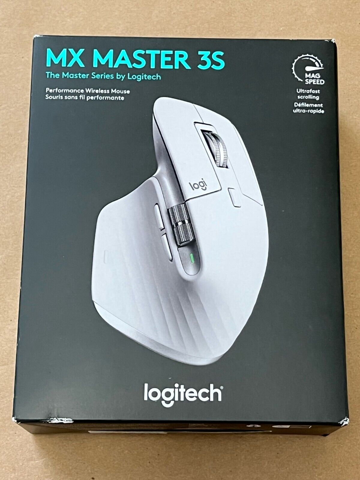 NEW LOGITECH MX MASTER 3S PERFORMANCE WIRELESS PALE GRAY PN: 910-006558 97855174796 eBay