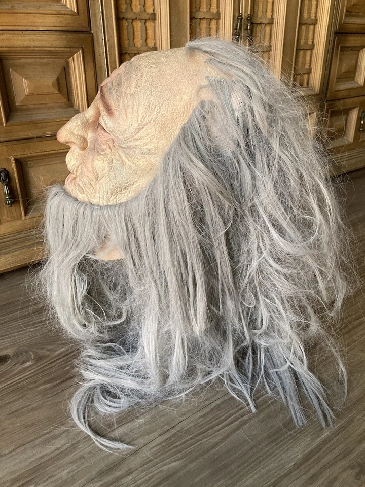 Vintage mask - bearded long haired old man - 2000 The Paper Magic Group - Image 2 of 4