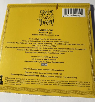 Voices Of Theory Somehow Cd New Sealed Free Shipping. Digipak. | eBay