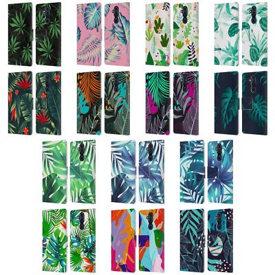 OFFICIAL HAROULITA LEAVES 2 LEATHER BOOK WALLET CASE COVER FOR NOKIA PHONES