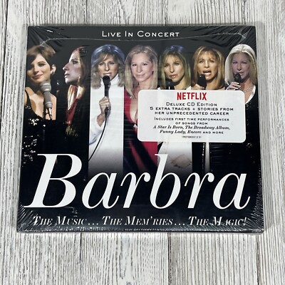 The Music...The Mem'ries...The Magic! by Streisand, Barbra (CD, 2017) Live! New!