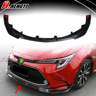 Dtouch Front Lip Splitter & Side Skirts For Toyota Corolla 2020 2021 2022 LE XLE