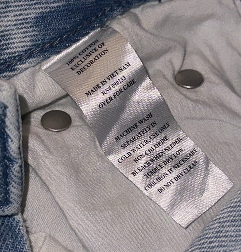 Playboy By PacSun Lanai Boyfriend Blue Jeans Sz. 28 NWT! - Bild 8 von 9