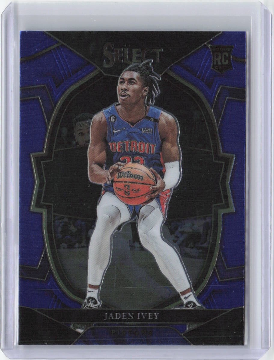 Jaden Ivey Rookie RC 2022-23 Panini Select Retail Base #87 Detroit Pistons