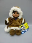 Kipmik Northern Neighbors Qapuk Alaska Piquk Eskimo Doll Soft Plush Body Toy 8"