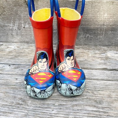 superhero rain boots